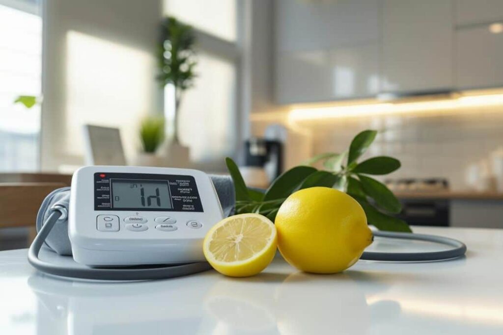 Blutdruck-senken-Zitronenfrucht